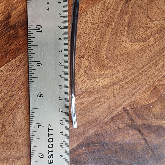 Kate Young for Tura - dark Grey crystal acetate eyeglasses - Picture 11 of 11